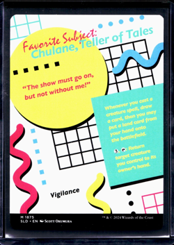 2024 MTG Magic The Gathering SLD Secret Lair #1875 Chulane Teller of Tales - Image 2