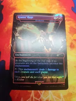 Kratos' Rage - Pyrohemia - Secret Lair Drop Series (SLD) - Foil - NM - Image 1