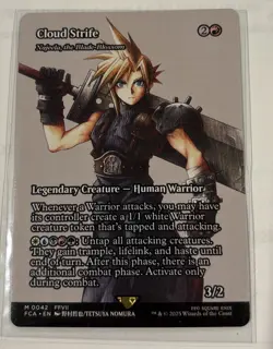 Cloud Strife - Najeela, the Blade-Blossom (Showcase) Through the Ages Regular - Image 1