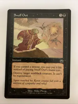 MTG LP Snuff Out Mercadian Masques - Image 1