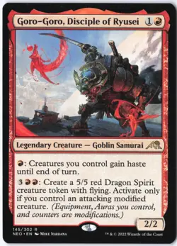 Goro-Goro, Disciple of Ryusei R Kamigawa: Neon Dynasty 145 LP - Image 1