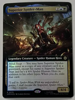 MTG Marvel’s Spider-Man Superior Spider-Man Legendary Creature RARE FOIL #0275 - Image 1
