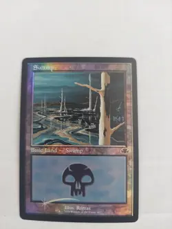 Swamp (407) (Retro Frame) Dominaria Remastered Foil - Image 1