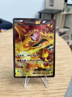 Charizard EX XY121 Black Star Promo Full Art Holo Pokemon TCG (w/Flareon!) - Image 1