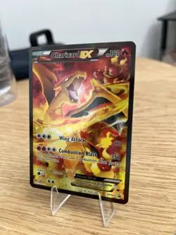 Charizard EX XY121 Black Star Promo Full Art Holo Pokemon TCG (w/Flareon!) - Image 2
