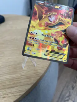 Charizard EX XY121 Black Star Promo Full Art Holo Pokemon TCG (w/Flareon!) - Image 4