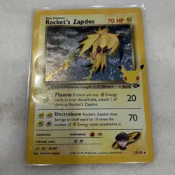 Rocket's Zapdos 15/132 Gym Challenge Rare Holo Pokemon TCG Nintendo 1999 - Image 2