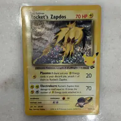 Rocket's Zapdos 15/132 Gym Challenge Rare Holo Pokemon TCG Nintendo 1999 - Image 3