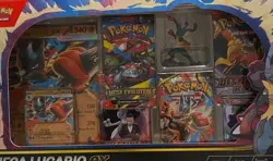 Pokemon TCG Mega Lucario ex Premium Figure Collection Box Factory Sealed - Image 2
