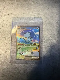 Pokemon TCG Mew EX 232/091 Sv: Paldean Fates Bubble Mew - Image 1