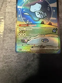 Pokemon TCG Mew EX 232/091 Sv: Paldean Fates Bubble Mew - Image 5
