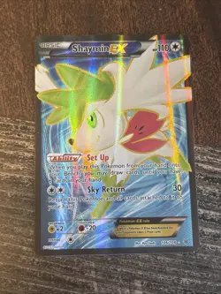 Pokemon TCG Shaymin EX Roaring Skies 106/108 Full Art Ultra Rare Holo - Image 1
