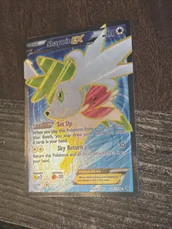 Pokemon TCG Shaymin EX Roaring Skies 106/108 Full Art Ultra Rare Holo - Image 2