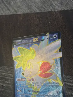 Pokemon TCG Shaymin EX Roaring Skies 106/108 Full Art Ultra Rare Holo - Image 4