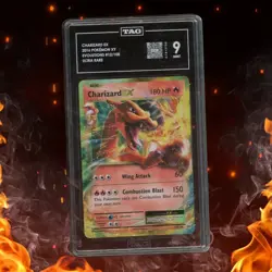 Pokemon XY Evolutions CHARIZARD EX 12/108 Ultra Rare TAG 9 - Image 1
