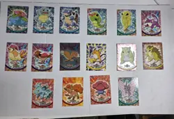 Topps Pokemon Blue Label Lot Of 16 Card LP MD Holo & Non Holo Venusaur Blastoise - Image 1