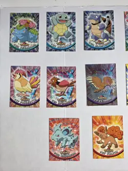Topps Pokemon Blue Label Lot Of 16 Card LP MD Holo & Non Holo Venusaur Blastoise - Image 2