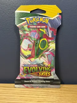 Pokemon Sword & Shield—Evolving Skies Booster Pack Rayquaza 10 Cards English - Image 1