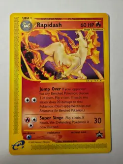 Pokemon Rapidash #51 Black Star Promo WOTC Vintage MP/HP+ - Image 1