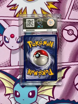 Pokemon - Pikachu 4 - First Movie - Black Star Promo - Stamped - Graded - ACE 9 - Image 4