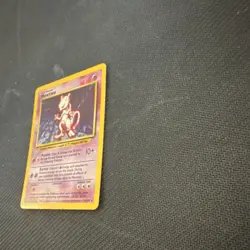 Pokemon Mewtwo 10/102 Base Set 60 HP Holo Rare Wizards 1999 Vintage Card - Image 3