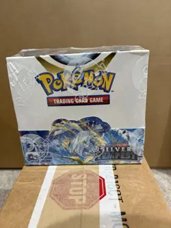 Pokemon Silver Tempest SWSH Sword And Shield Booster Box - New & SEALED - Image 1