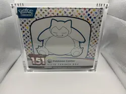 Pokemon 151 Pokemon Center Elite Trainer Box ETB W/ Acrylic Case - Image 1