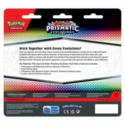 💎 Pokemon TCG Prismatic Evolutions Tech Sticker Collection Set Lot Of 3 Sealed - Image 2