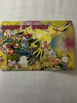 1998 Pokemon Pocket Monster Anime Collection - Zapdos Bandai Japanese # 102 - Image 1