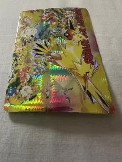 1998 Pokemon Pocket Monster Anime Collection - Zapdos Bandai Japanese # 102 - Image 4