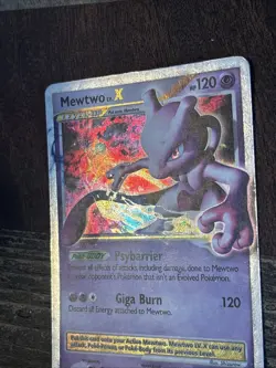 Pokemon Mewtwo LV.X DP28 Diamond and Pearl Promo Holo MP - Image 5