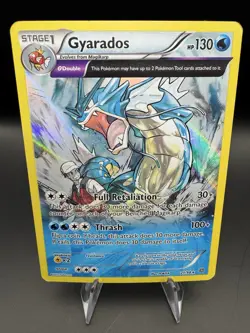 Gyarados Holo-Foil Rare 21/98 Pokemon XY Ancient Origins 2015 - Image 1