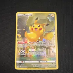 Pokemon Pikachu Crown Zenith GG30/GG70 Full Art Holo Basic 60 HP 50 Attack - Image 1