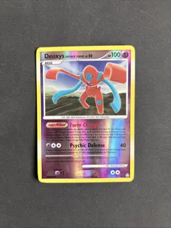 Pokemon TCG Deoxys Defense Forme Legends Awakened 25/146 Reverse Holo Rare - NM - Image 1