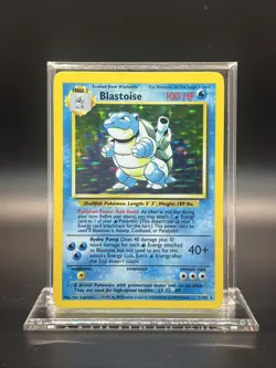 Blastoise 002/102 – Base Set – Holo Rare – Near Mint - Pokemon - Image 1