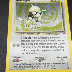 Pokemon Smeargle 11/75 Neo Discovery Holo - NEAR MINT - Image 3