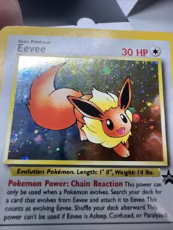 Eevee 11/53 – WOTC Promo – Holo – Heavy Play - Pokemon - Image 5
