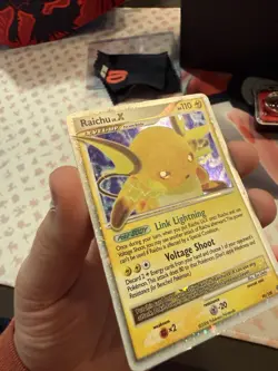 Pokemon Raichu Lv.X 99/100 Diamond Pearl Stormfront Holo Ultra Rare 2008 HP - Image 4