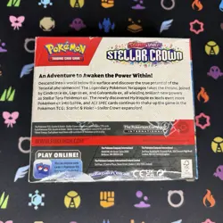 Stellar Crown Booster Box Pokemon TCG Scarlet & Violet - Image 2