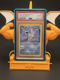 Pokemon TCG Dark Blastoise 1st Edition 20/82 Rare Non-Holo PSA 10 - Image 1