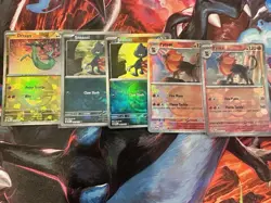Pokemon TCG REVERSE HOLO Poke Ball Pattern Prismatic Evolutions Lot - Image 1