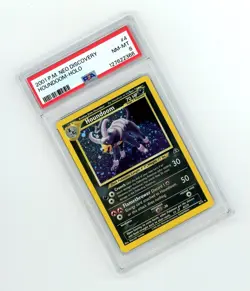 2001 Pokemon Neo Discovery HOUNDOOM HOLO 4/75 RARE! PSA 8 NM - MINT! - Image 1