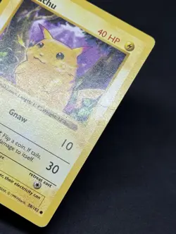 Pokemon Pikachu 58/102 Base Set (Shadowless) 1st Edition Regular - Image 2