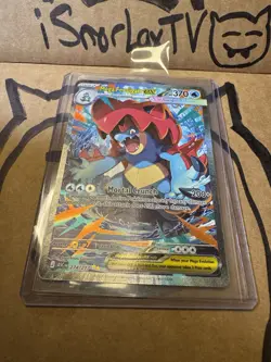 Pokemon Ascended Heroes - Mega Feraligatr ex 274/217 SIR | NEAR MINT - Image 3