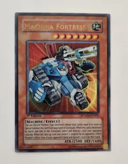 Machina Fortress SDMM-EN001 Machina Mayhem 1st Edition Ultra Rare Yu-Gi-Oh! NM - Image 1