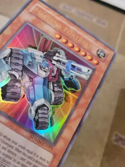 YUGIOH MACHINA FORTRESS SDMM-EN001 ULTRA 1ST ED NM/VLP BLEED HOLO - Image 4