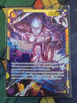 One Piece CCG Enel OP15-119 SEC Mint - Image 1
