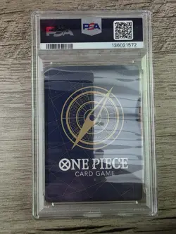 2025 One Piece OP10-Royal Blood Manga Alternate Art #119 Trafalgar Law Psa 10 - Image 2