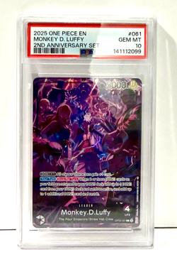 Monkey.D.Luffy (English Version 2nd Anniversary Set) OP09-061 One Piece... - Image 3
