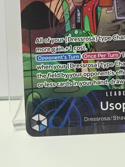 Usopp Alt Art OP10-042 Leader Parallel Royal Blood One Piece TCG English - Image 4